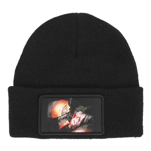 CHAINSAW MAN SUBLIMATED PATCH CUFF BEANIE