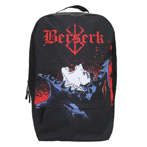 BERSERK BLACK SWORDSMAN SUBLIMATED LAPTOP BACKPACK – Closetgeekllc