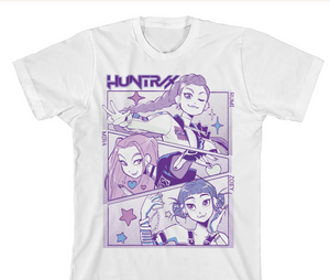 Huntrix White Tee – Closetgeekllc
