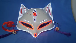 Fox Demon light up cosplay mask