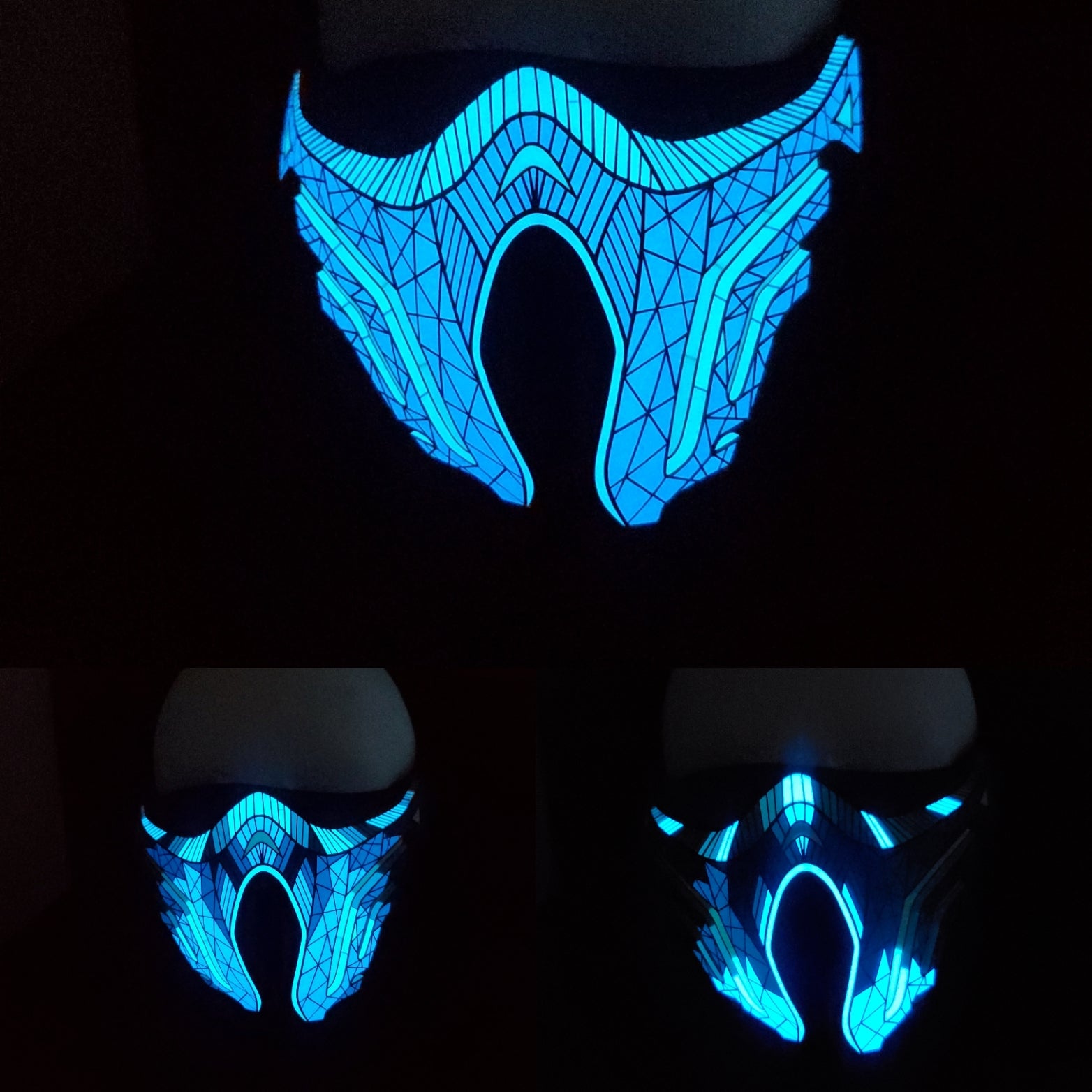 Sound Activated frost inspired Mask