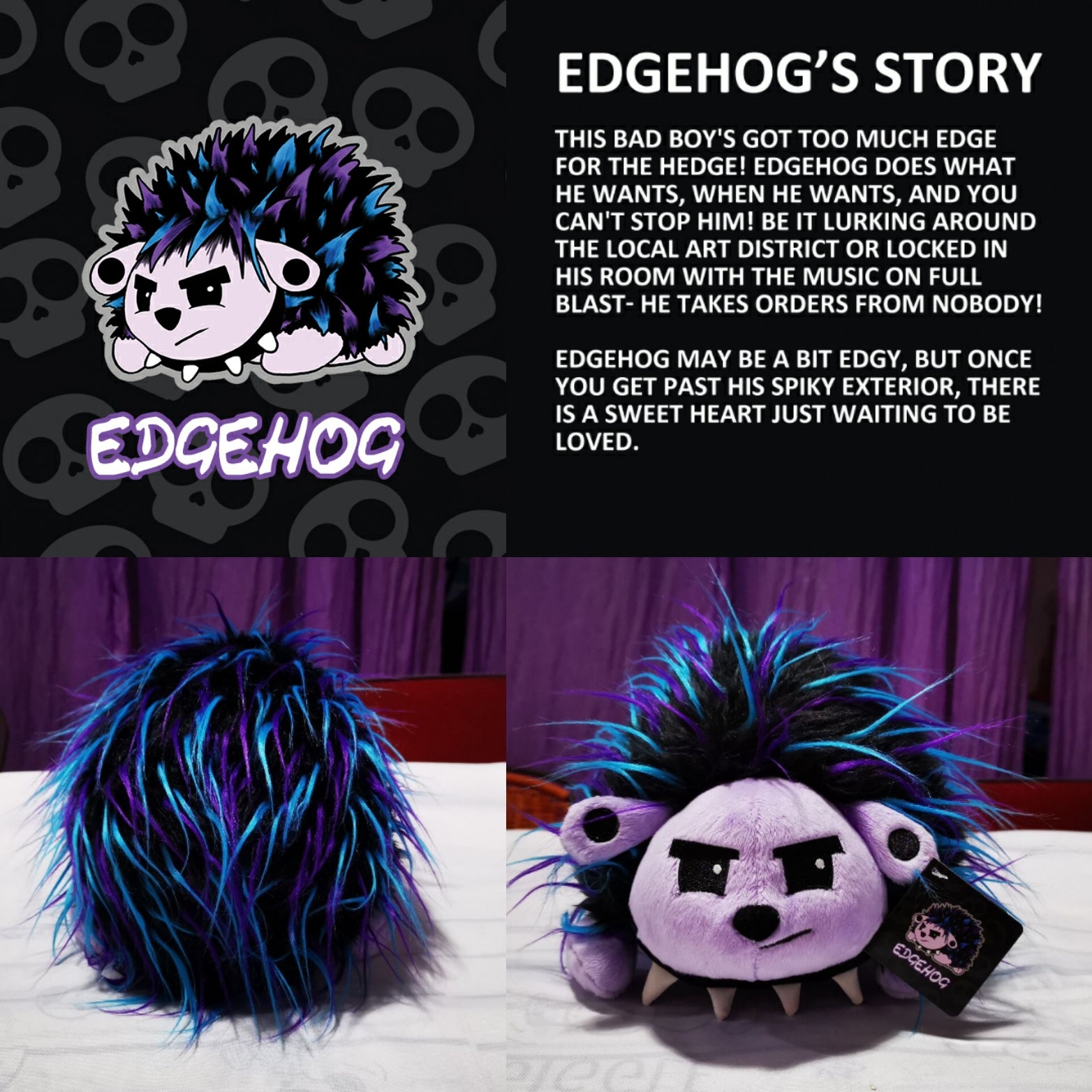 Edgehog by creepy kawaii
