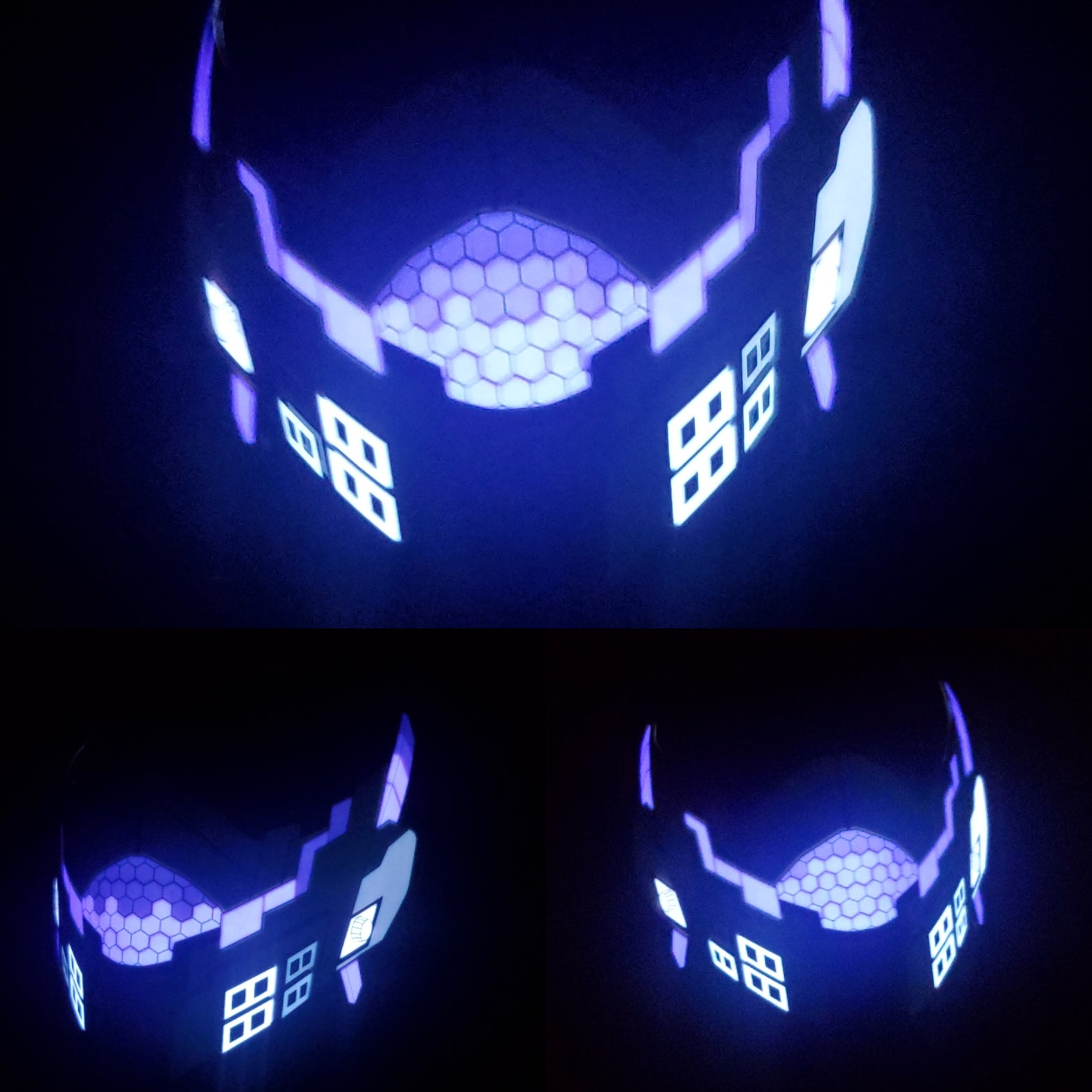 Sound Activated Shinso inspired mask